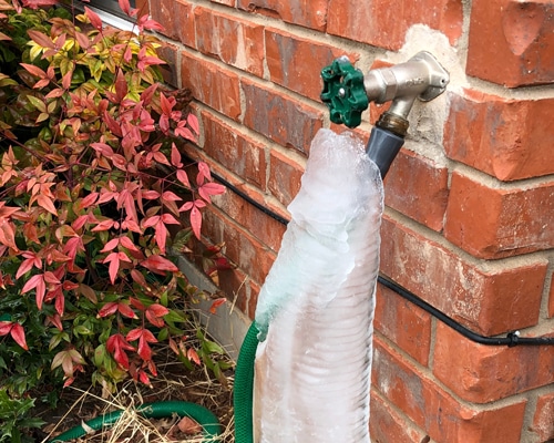 Frozen Pipes In Tucson Warning Signs - Frozen Faucet