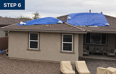 Step 6 Tucson Emergency Roof Leak Repair And Tarping Services