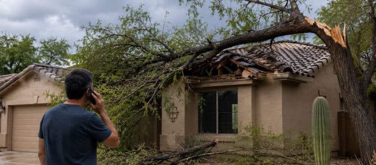 who to call after storm damage