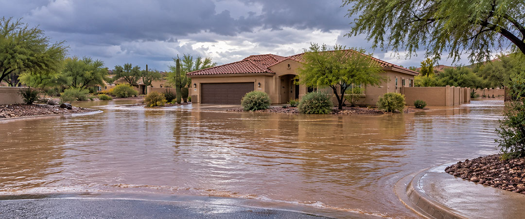 Can My Tucson Home Flood If I Don't Live Near A Wash