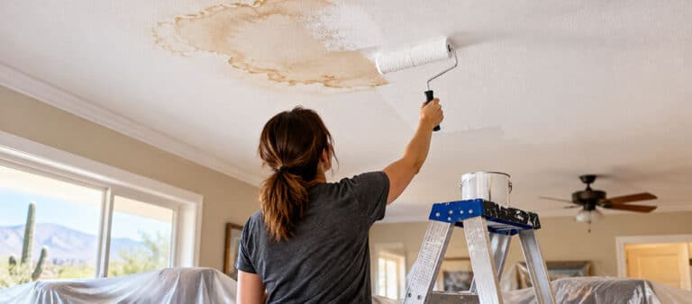 Painting Over Water Damage